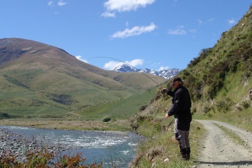 NZ Fly Fishing Expeditions - Fish on afther the storm passes