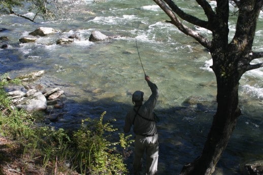 NZ Fly Fishing Expeditions - fish on