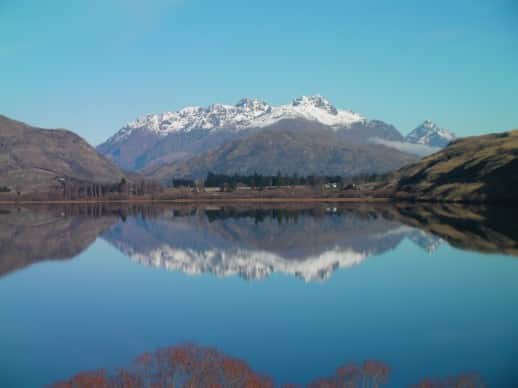 A calm day on Lakes Hayes