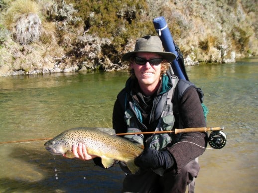 Nice Early season NZ Southern Brown trout