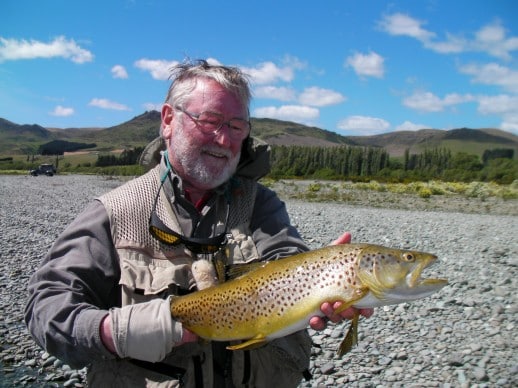 Nice Brown trout caught using sz 16 PT