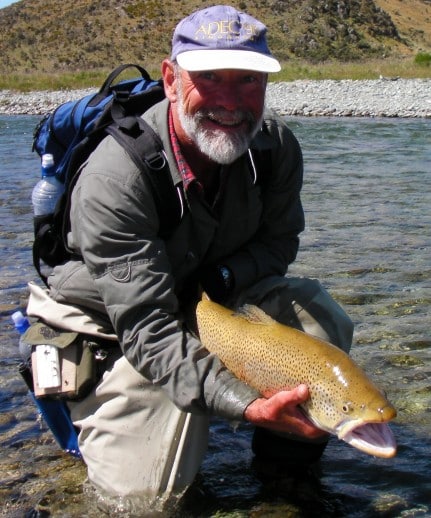 Big 10 lb brown trout