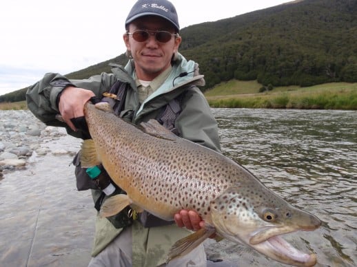 11.75lb New Zealand Brown Trout
