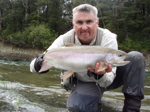 Big New Zealand rainbow trout