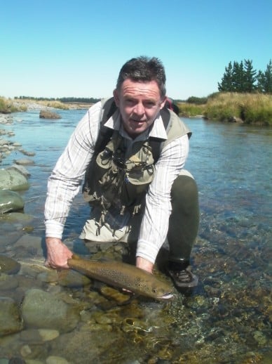   8.5lbs of New Zealand brown trout