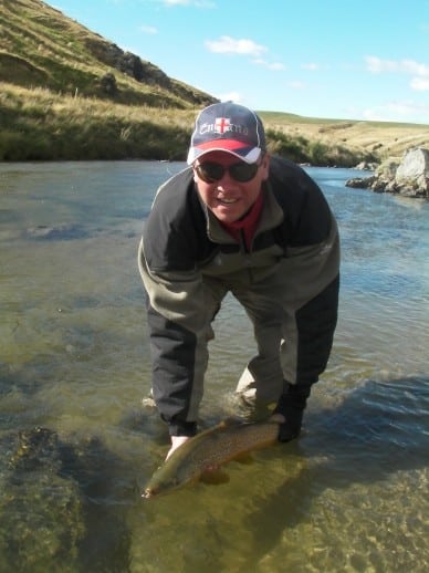NZ Fly Fishing Expeditions - Nice brown trout