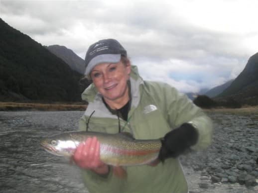 New Zealand Fly Fishing Expeditions first NZ trout