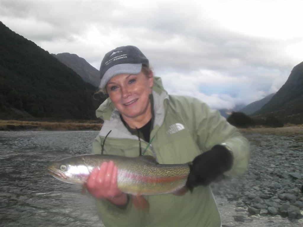 Big Rains make fly fishing near Queenstown New Zealand interesting Fly Fishing Expeditions New