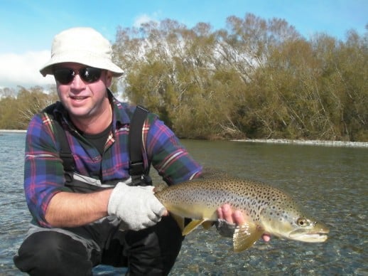 New Zealand Fly Fishing Expeditions - Sweet brown trout