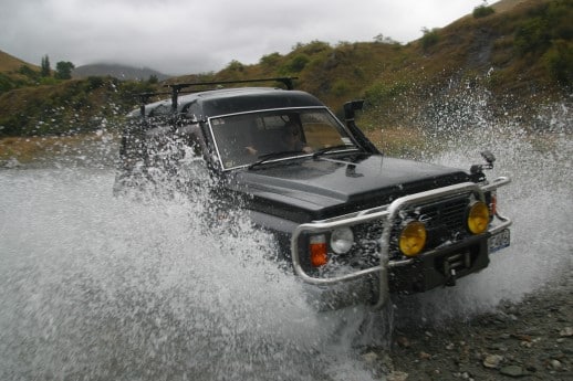 New Zealand Fly Fishing Expeditions - 4wd drives are the way forward