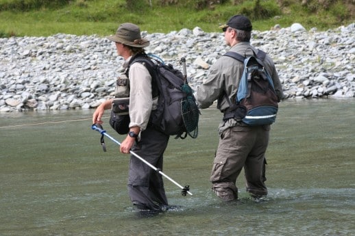 New zealand Fly Fishing Expeditions, on the job