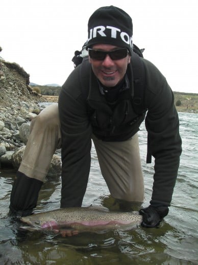 New Zealand Fly Fishing Expeditions - Chunky rainbow trout