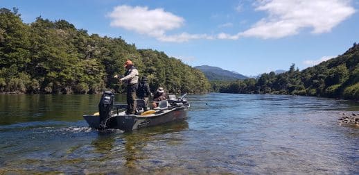 Drift Boat fishing